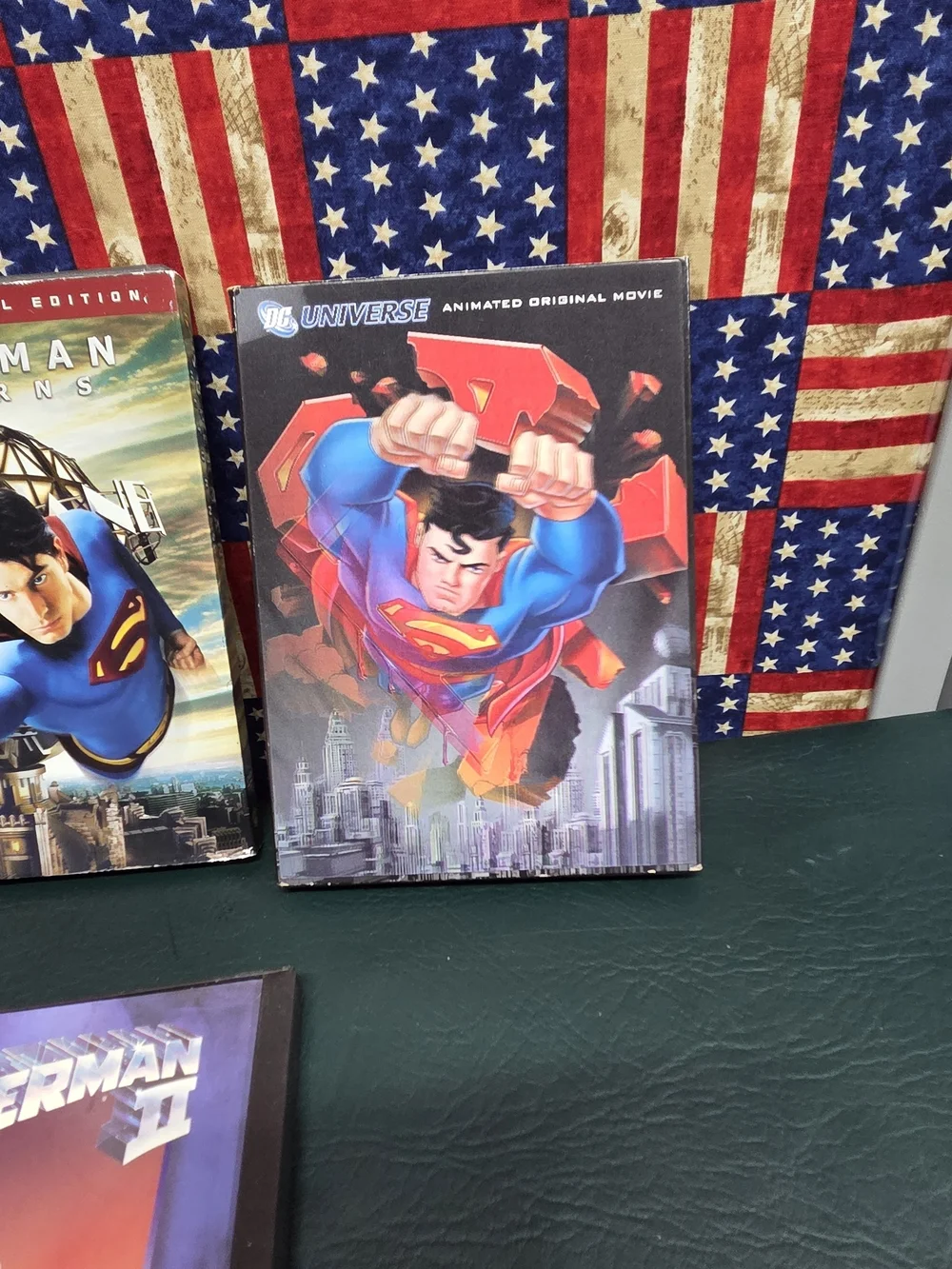 **Superman DVD/VHS Collection - Classic Superman Covers (Blue & Red)** - Picture 6 of 10